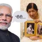 PM Modi & Lata Mangeshkar